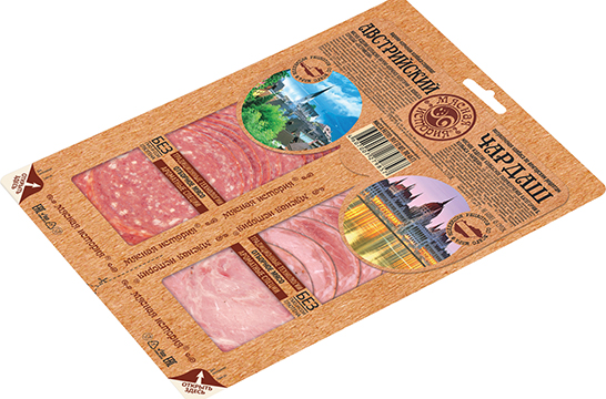 Колбасы Австрийский варено-копченая/ Чардаш полукопченая, микс