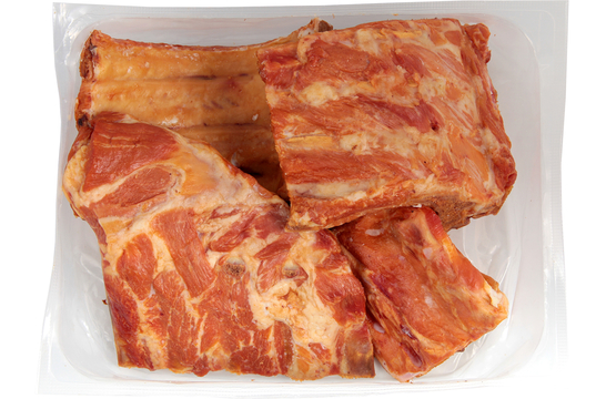 Ребра свиные, рубленные, копчено-вареные