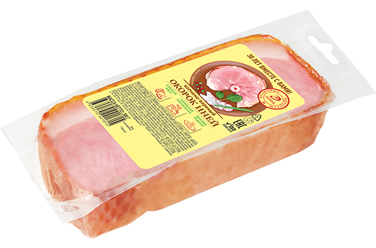 Окорок Иней копчено-вареный