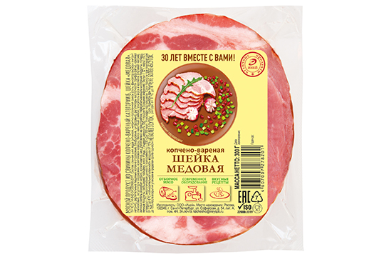 Шейка Медовая, копчено-вареная