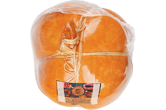 Колбаса По-деревенски, мясной колобок, в натуральной оболочке, вареная