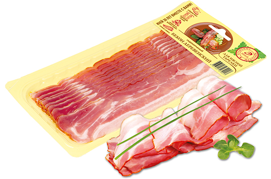 Бекон Деревенский сырокопченый