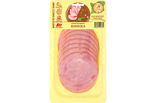Шинка копчено-вареная