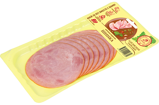 Шинка копчено-вареная