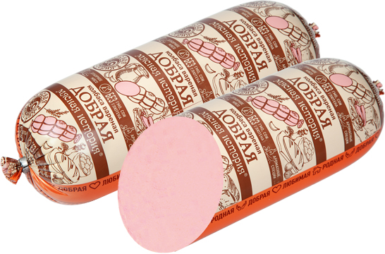 Колбаса Добрая Мясная История, вареная