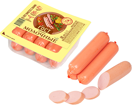 Сосиски Молочные ГОСТ