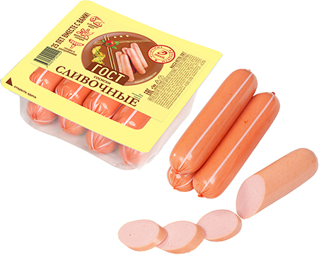 Сосиски Сливочные ГОСТ