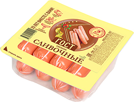 Сосиски Сливочные ГОСТ