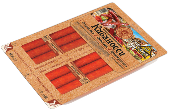 Колбаски Кабаносси полукопченые